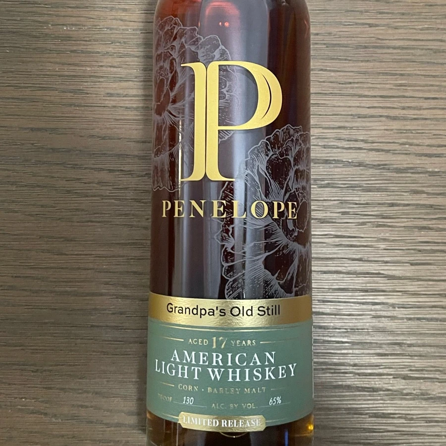 Penelope Ameeican Light Whiskey 17 Year - Grandpa's Old Still