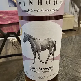 Pinhook cask strength straight bourbon 2024 release