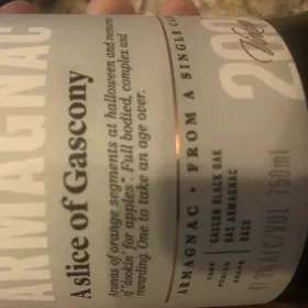 A slice of Gascony A4.3 (SMWS)