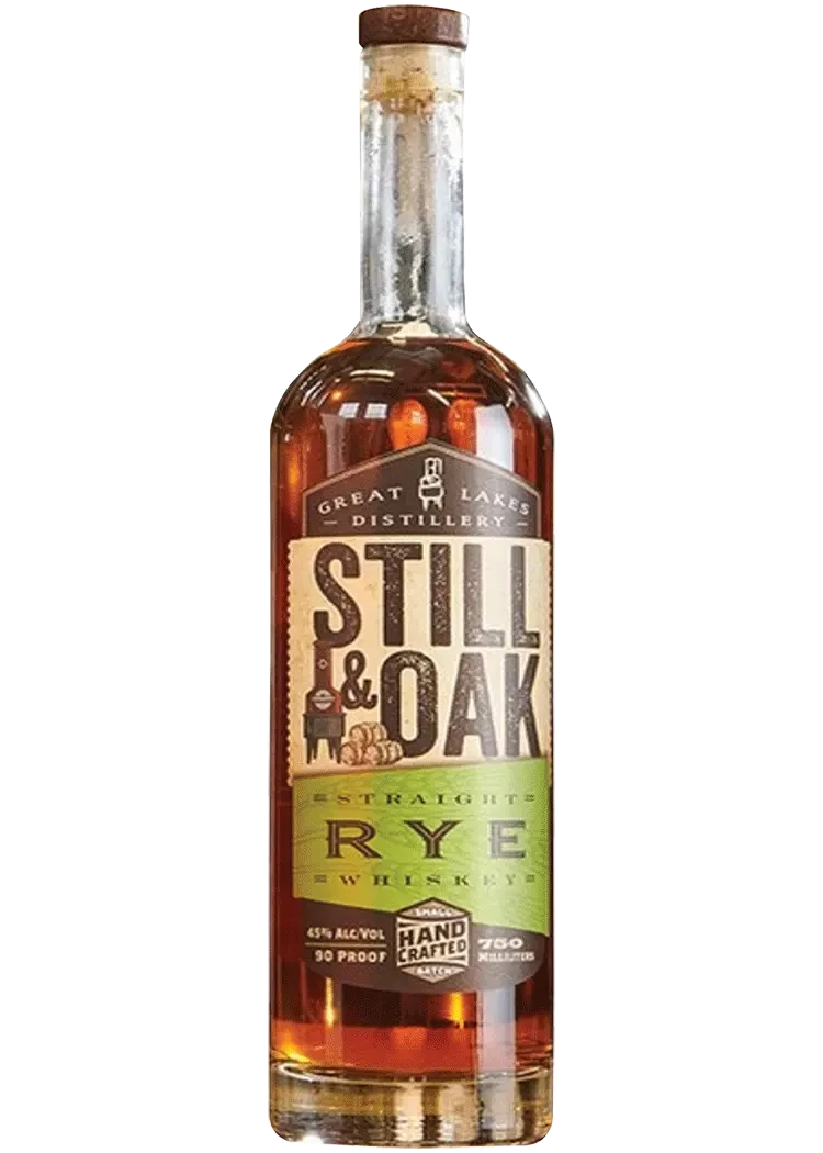 Great Lakes Distillery Still & Oak Straight Rye Whiskey
