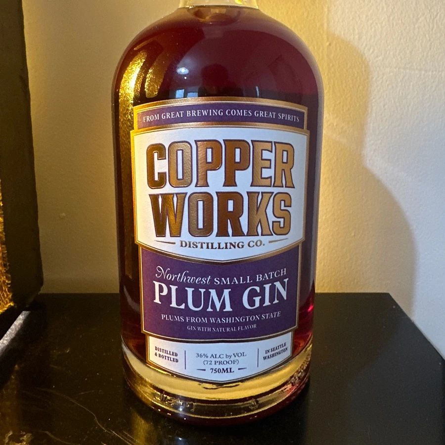 Copperworks Plum Gin