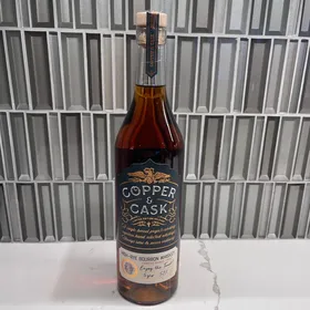 Copper & Cask High-Rye Bourbon Whiskey Toasted Barrel Finish