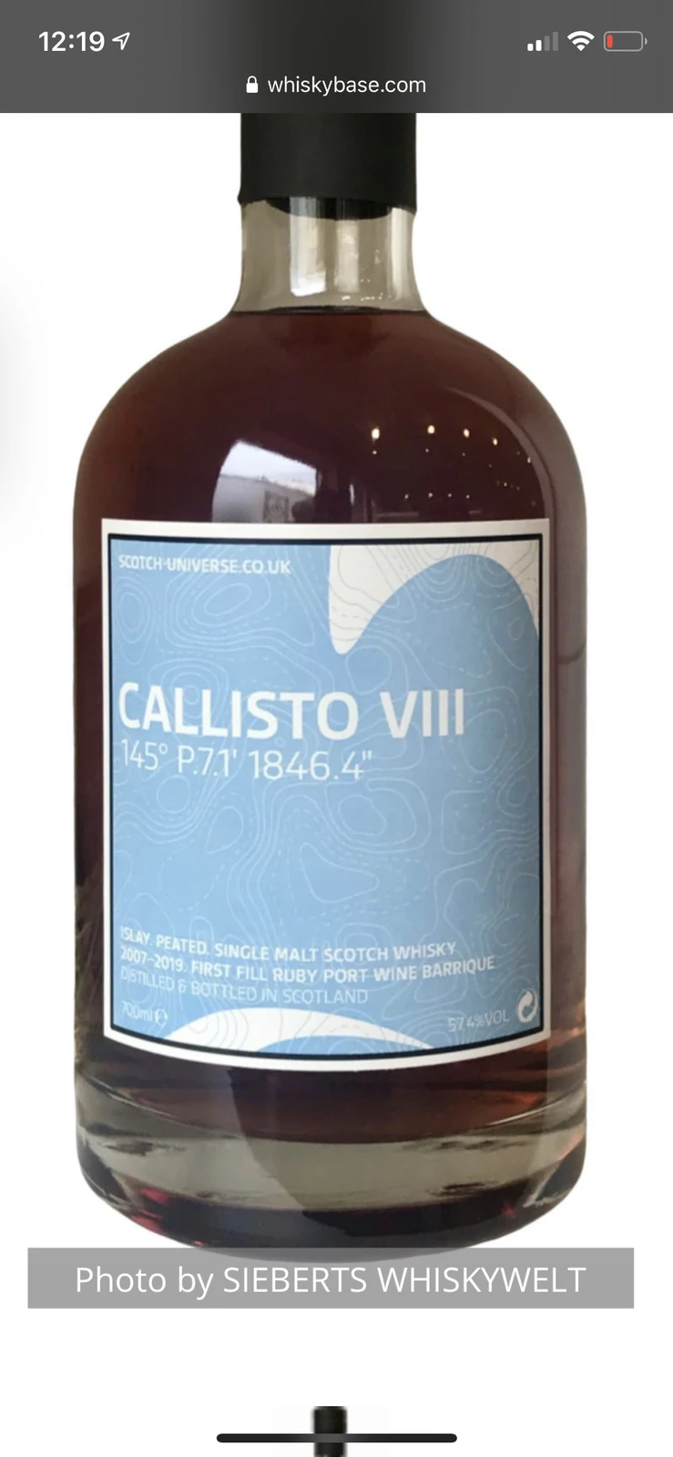 Caol Ila Callisto VIII