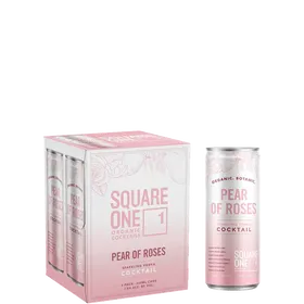 Square One Organic Cocktails Pear of Roses