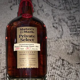 Makers Mark Private Select (Binny's "RW" Oak Stave Selection)