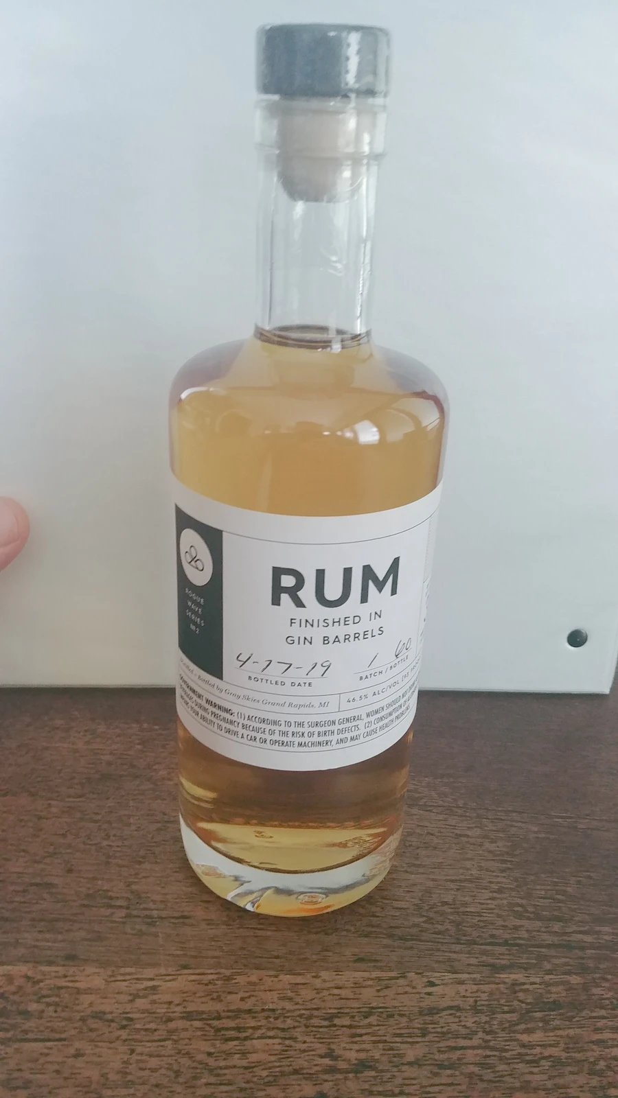 Gray Skies Rum