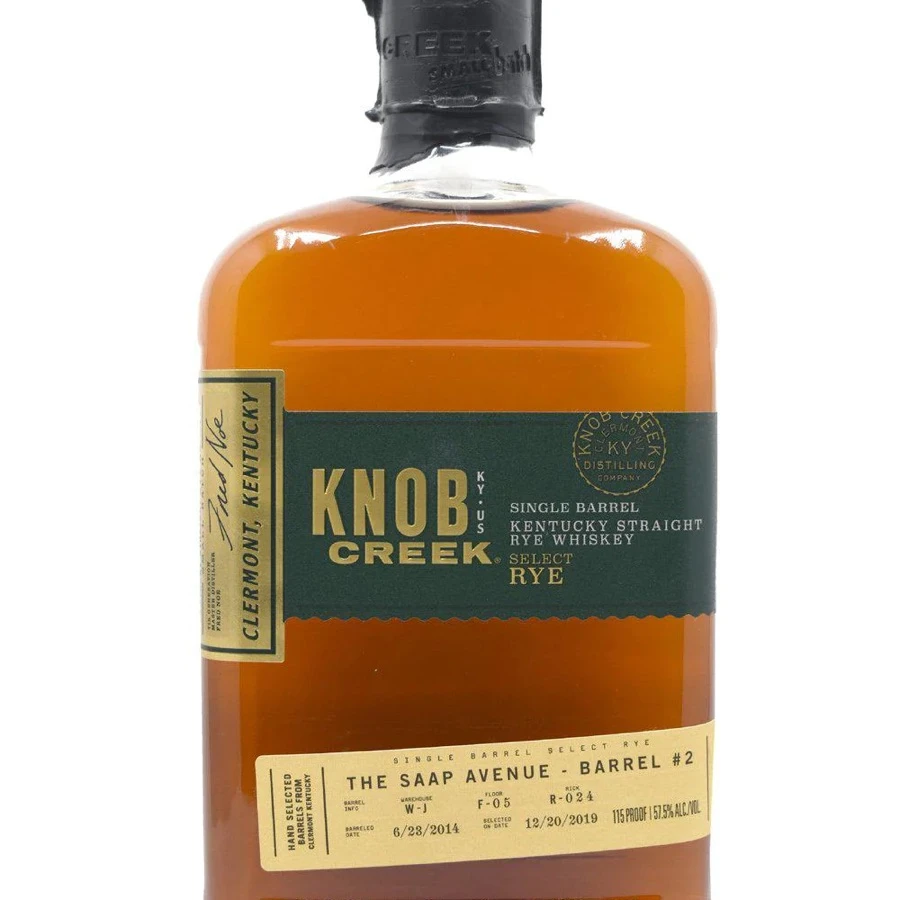 Knobb Creek Single Barrel Select Rye "The SAAP Avenue" W-1 F-05 R-024