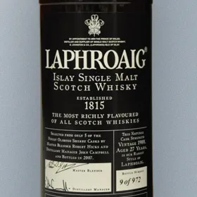 Laphroaig 27 Year (1980 Vintage)