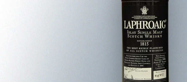 Laphroaig 27 Year (1980 Vintage)