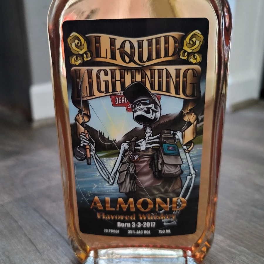 Dead Lightning Distillery Almond Flavored Whiskey