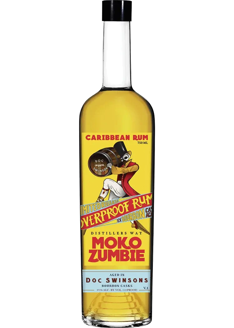 Moko Zumbie Overproof Rum Single Barrel Select
