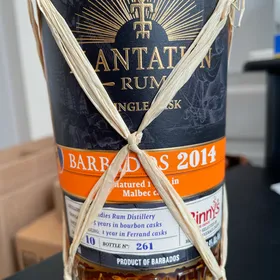 Planteray single cask Barbados 2014 7 years old Malbec cask (Binny's pick)