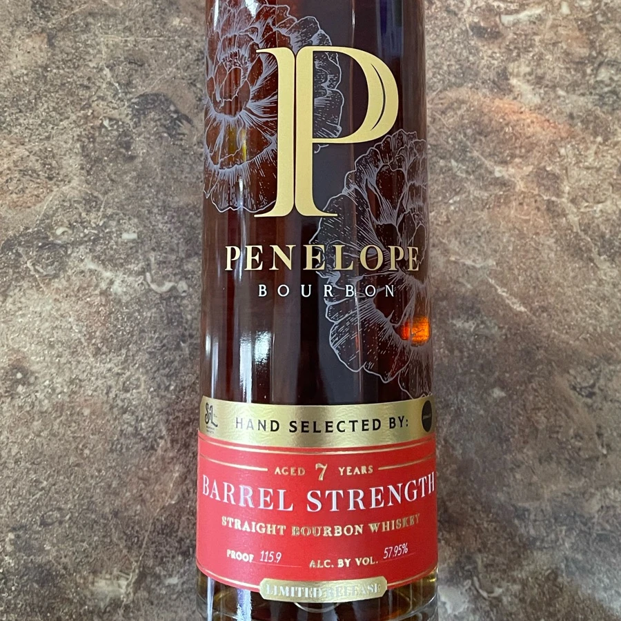 Penelope Barrel Strength Straight Bourbon Whiskey - 7 Year - Selected by SLBS/Schnucks