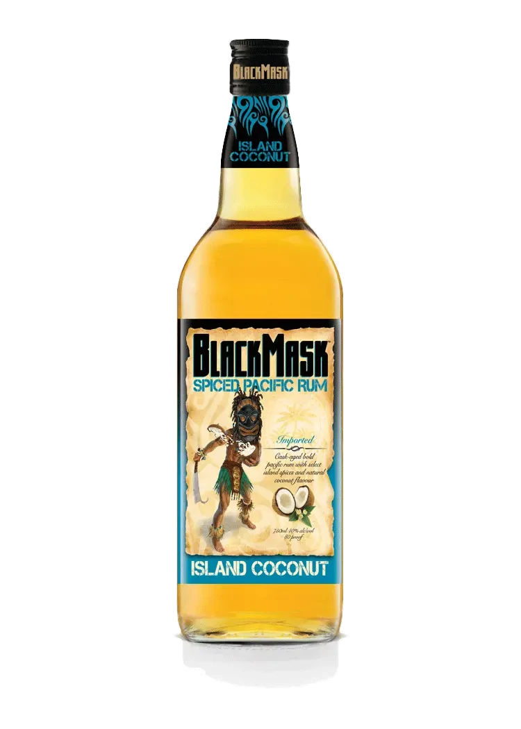 Black mask tropical chai rum
