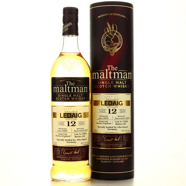 The Maltman Ledaig 2007 12 Year Old