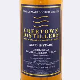 Tullibardine 2004 18 Years (Creetown Distillers)