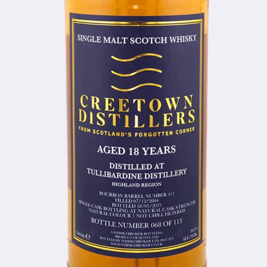 Tullibardine 2004 18 Years (Creetown Distillers)