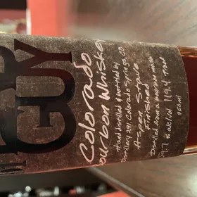 291 Bad Guy Colorado Bourbon