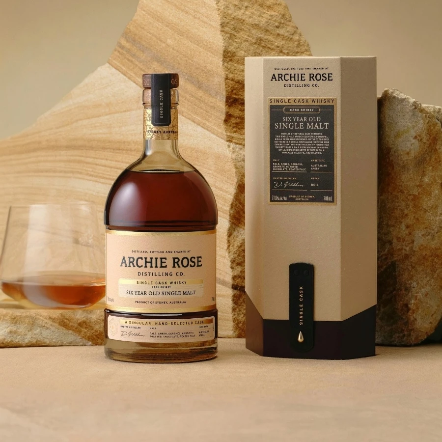 Archie Rose Single Cask Whisky Batch No.4 SM1827: Six Year Old Single Malt