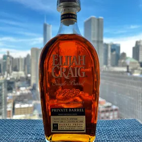 Elijah Craig single barrel Private Barrel 11 Year Barrel Proof (Binny's)