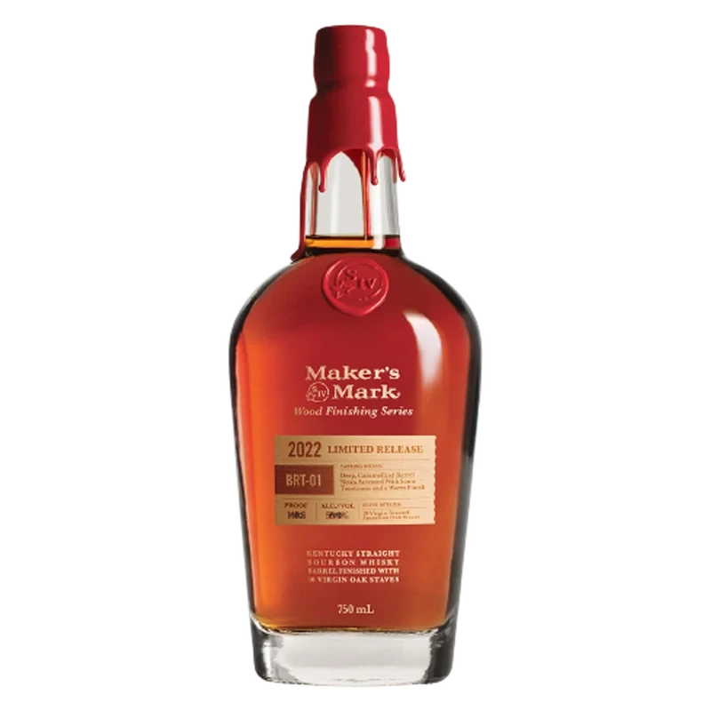 Maker's Mark Straight Bourbon Wood Finishing Series 2022 Limited Release BRT-01 (109.4 proof)