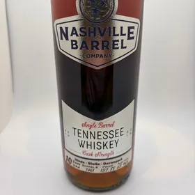 Nashville Barrel Company Single Barrrel Tennessee Whiskey Cask Strength - Barrel # 1461