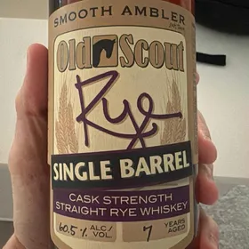 Smooth Ambler Old Scout Rye Single Barrel Cask Strength Whiskey (2014)