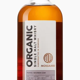 Mosgaard Organic Peated Bourbon Cask Whisky