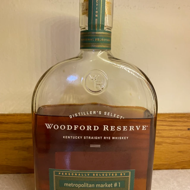 Woodford Reserve Kentucky Straight Rye Whiskey Metropolitan Market #1