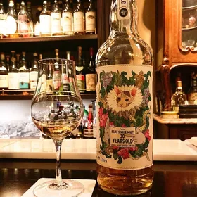 Islay 30yo Single Malt " The Cat" label, from The Whisky Jury