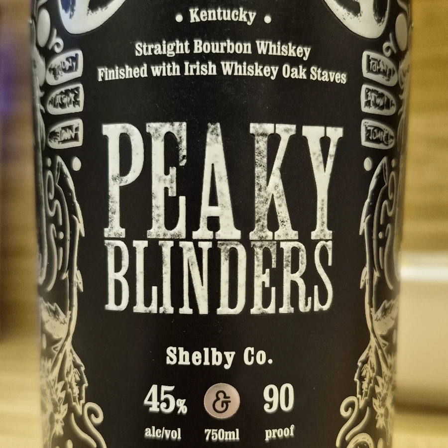 Peaky Blinders Kentucky Straight Bourbon Whiskey