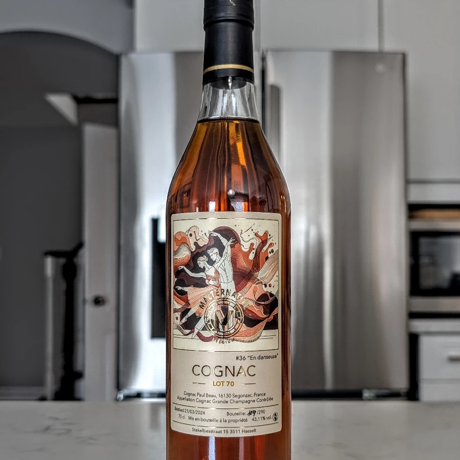 Malternative Paul Beau "En danseuse" Lot 70 Grande Champagne Cognac