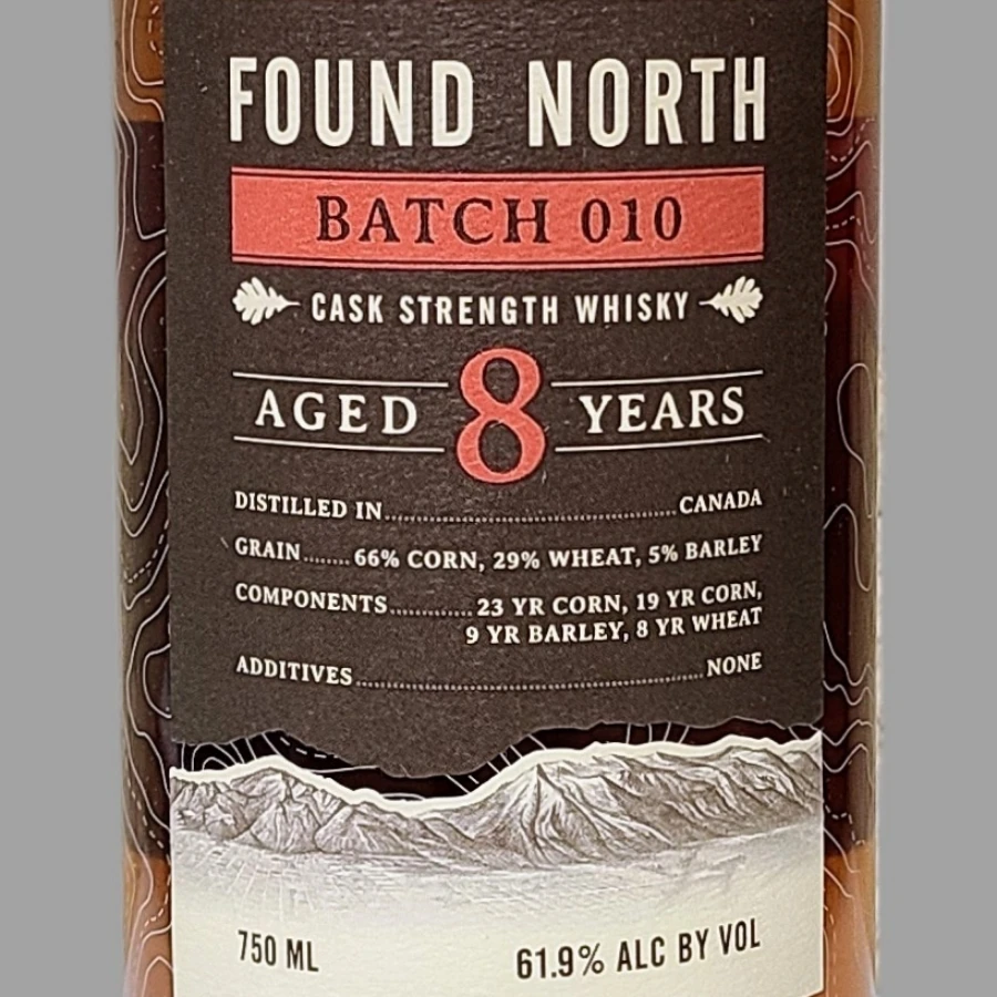Found North Cask Strength Whisky (Batch 010)