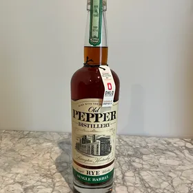 Old Pepper Rye Single Barrel  Barrel Proof OHLQ pick