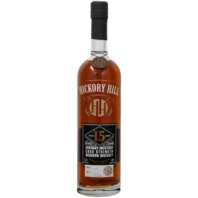 Hickory Hill 15 Year Kentucky Unfiltered Cask Strength Bourbon Whiskey