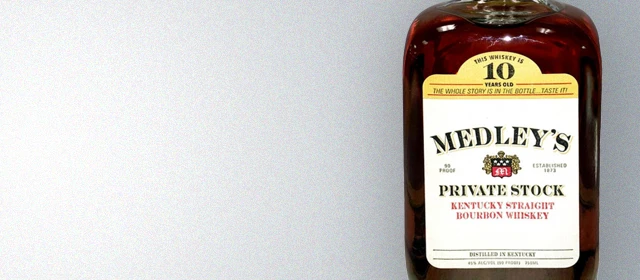 Medley's Private Stock 10 Year Bourbon