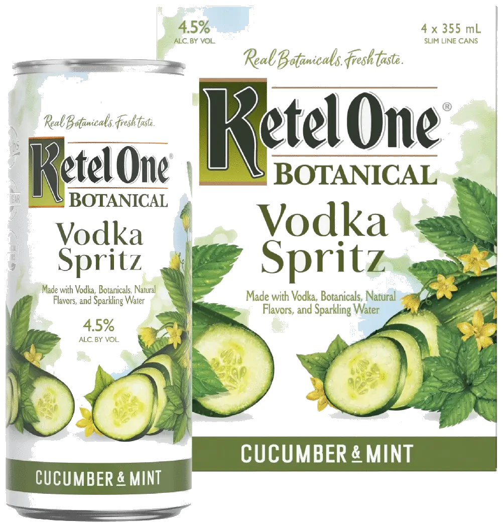Ketel One Botanical Cucumber & Mint Vodka Spritz