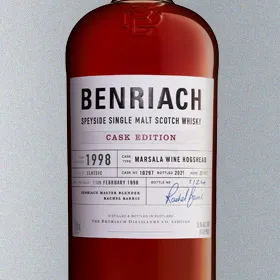 Benriach 1998 Cask #10297 Marsala Wine Hogshead