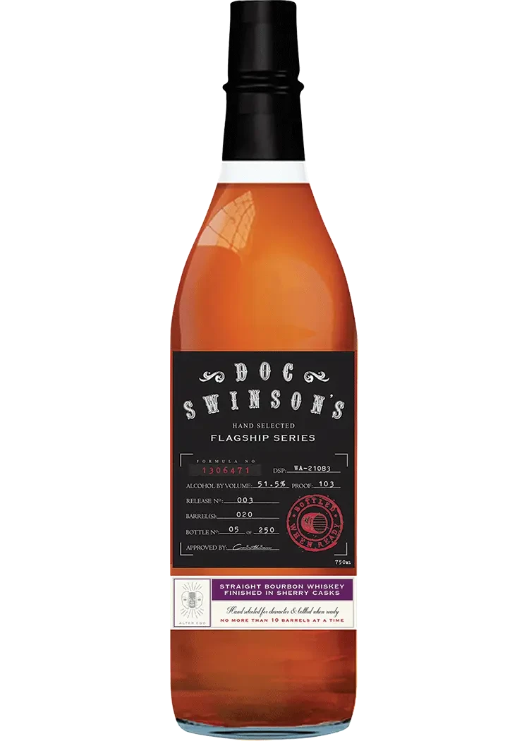 Doc Swinsons Single Barrel Sherry Cask Barrel Select