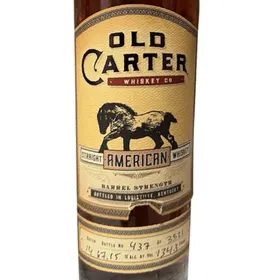 Old Carter Straight American Whiskey (Batch 14)