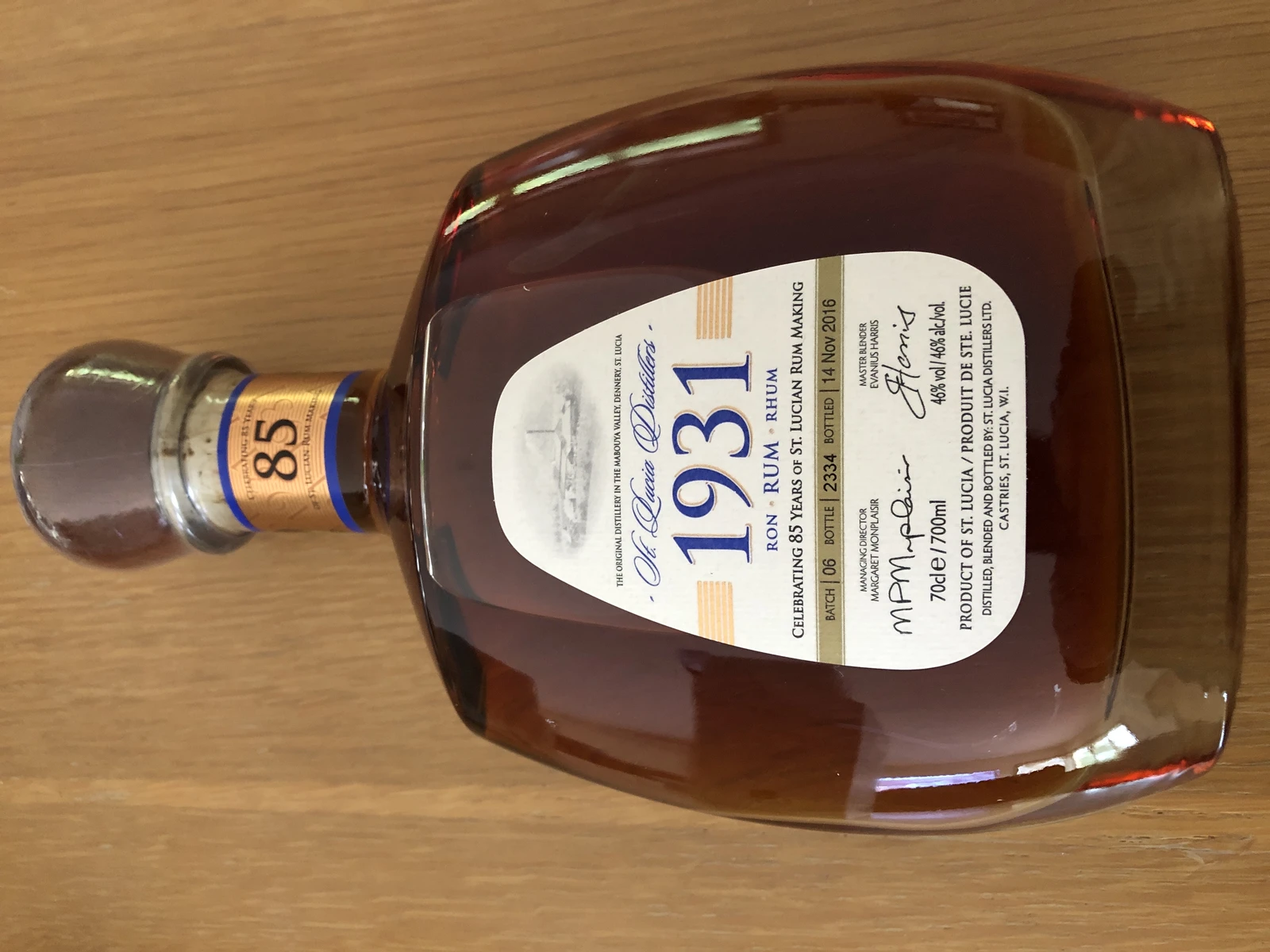1931 Rum 6th Edition