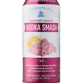 Georgian Bay Raspberry Rhubarb Vodka Smash