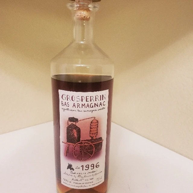 Grosperrin bas Armagnac Lot 1996