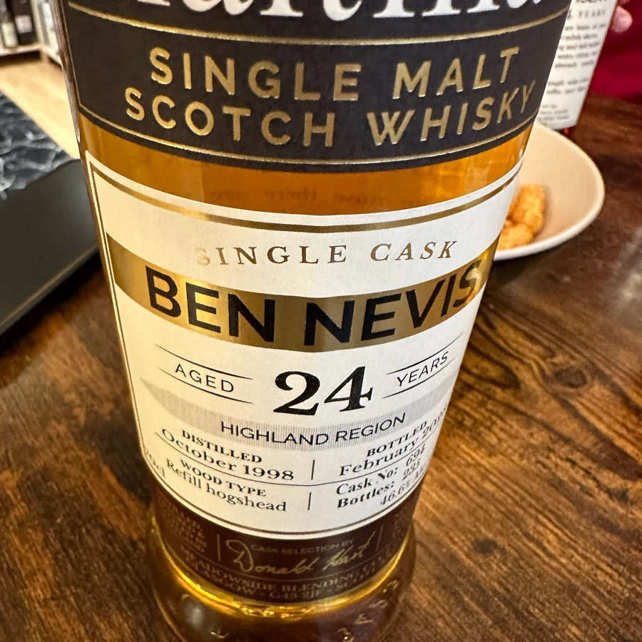 The Maltman Ben Nevis 24 Years