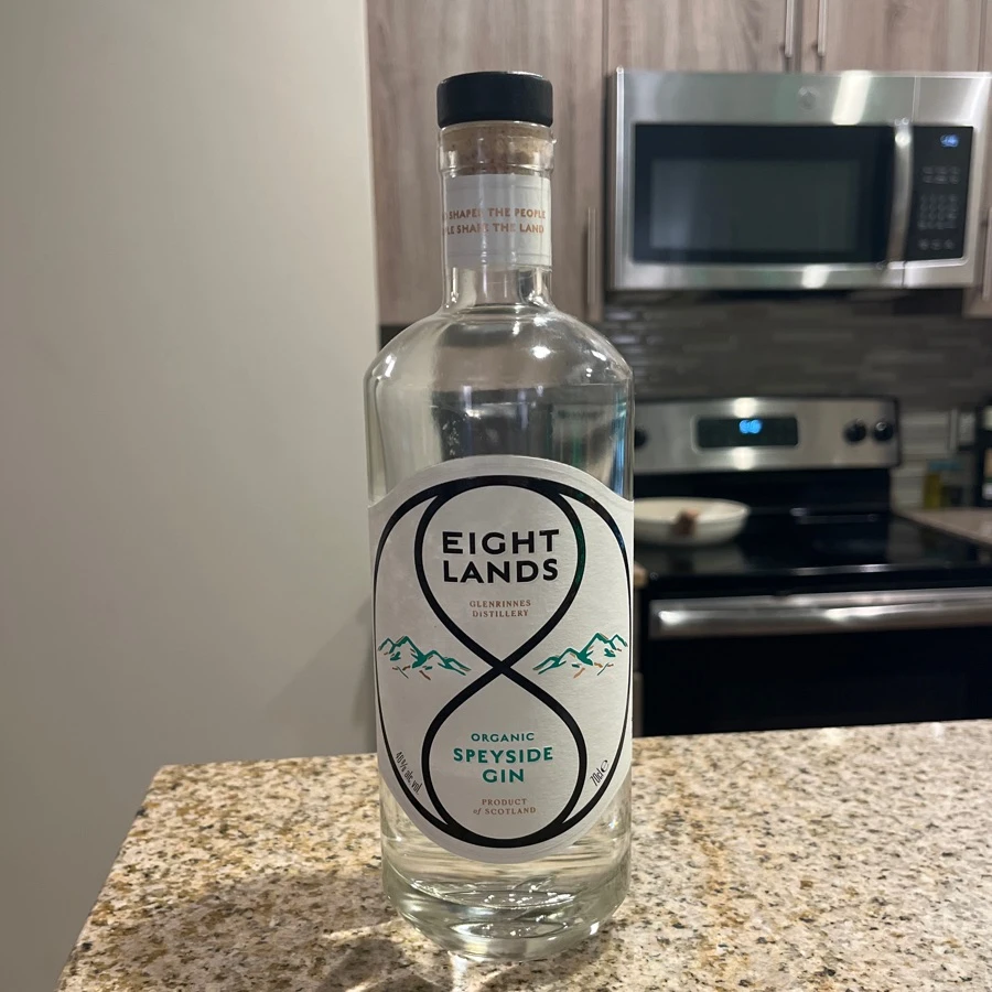 Eight Lands Organic Speyside Gin