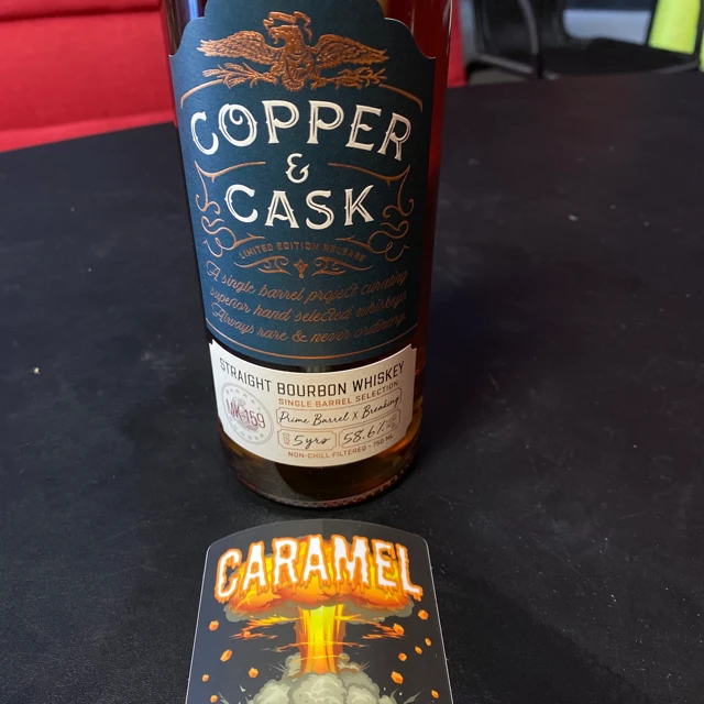 Copper & Cask Breaking Bourbon Caramel Bomb