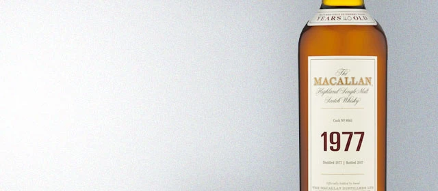 Macallan Fine & Rare 1977 40 Year (Cask #8661)
