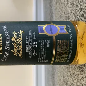 Glen Scotia 1992 25 Year Authentic Collection (Cadenhead's)