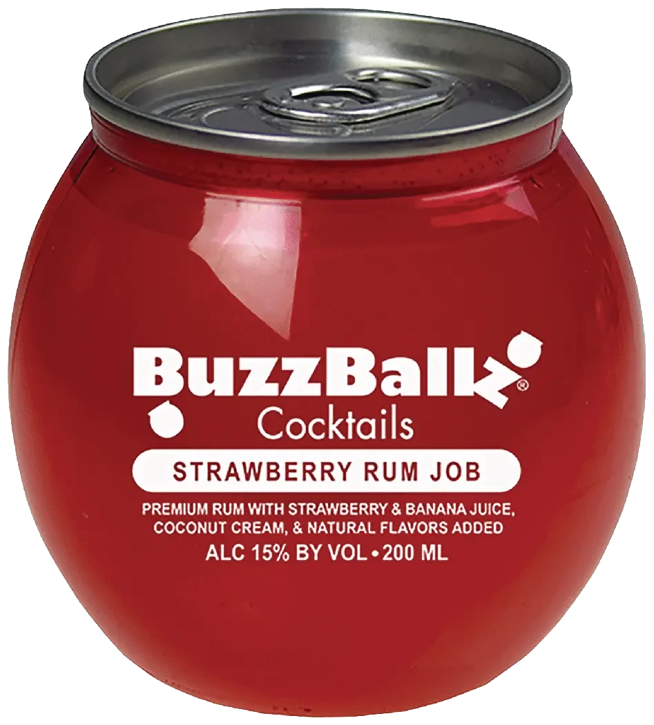 BuzzBallz Strawberry Rum Job