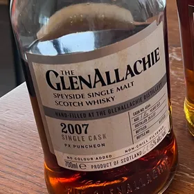 Glenallachie 16 Year Old 2007 PX Puncheon #4044
